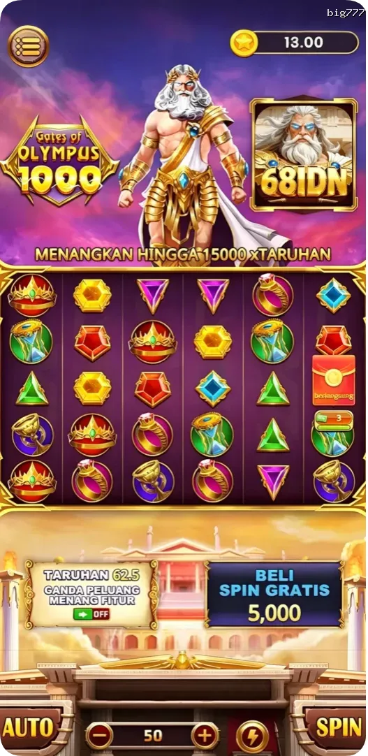 big777 Tangkapan Layar - APK Resmi